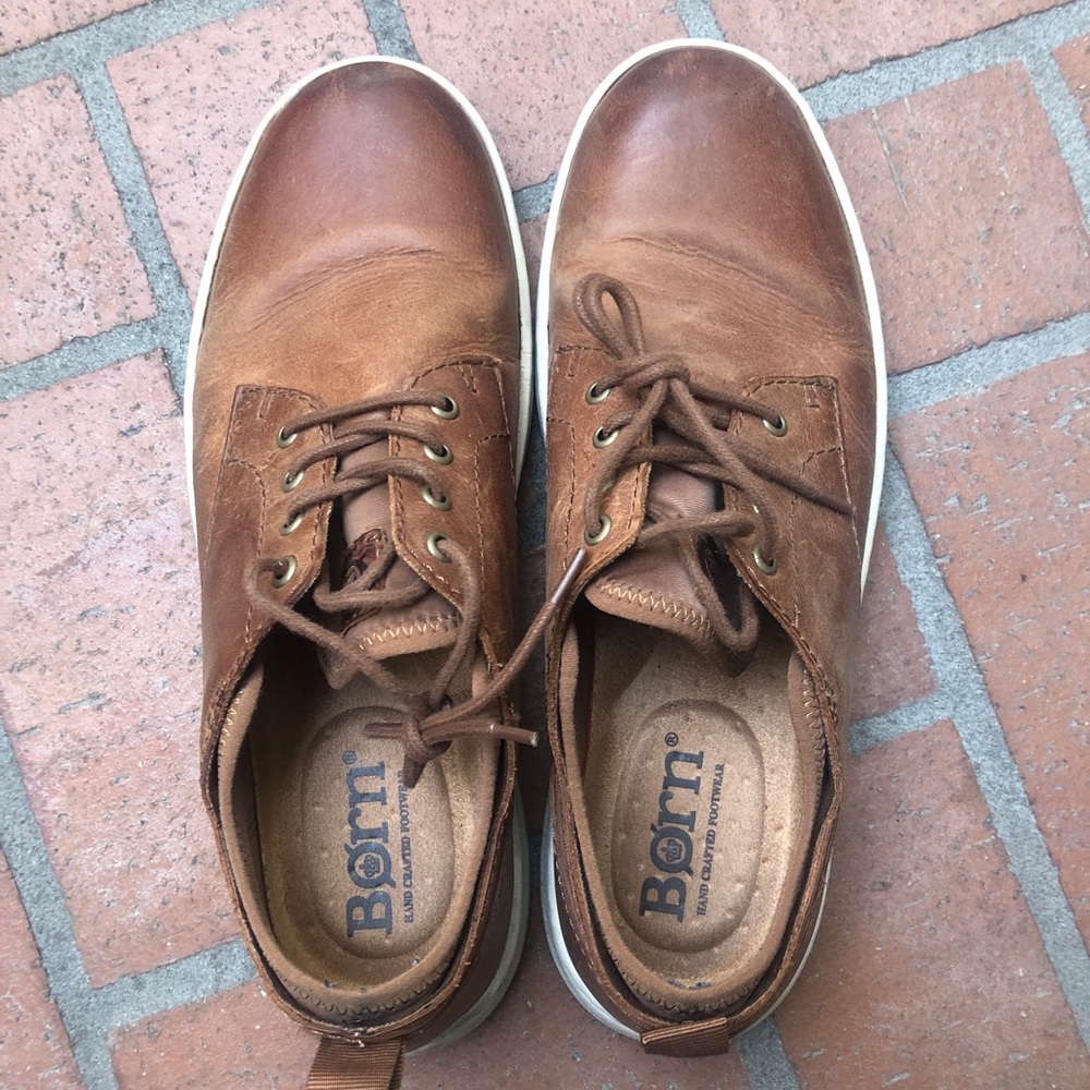 Born Marcus Men's Brown Leather Shoes